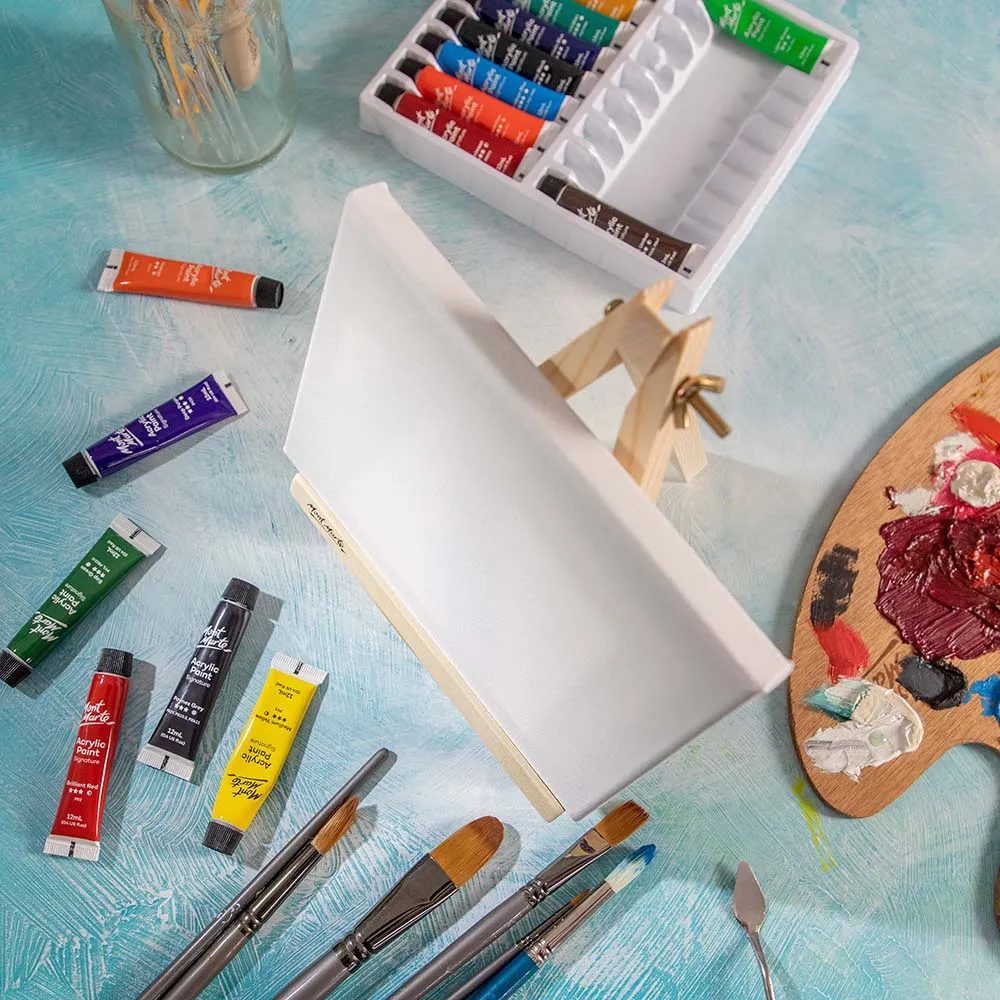 Easel and Canvas Discovery Small 15 x 20cm (5.9 x 7.9in)