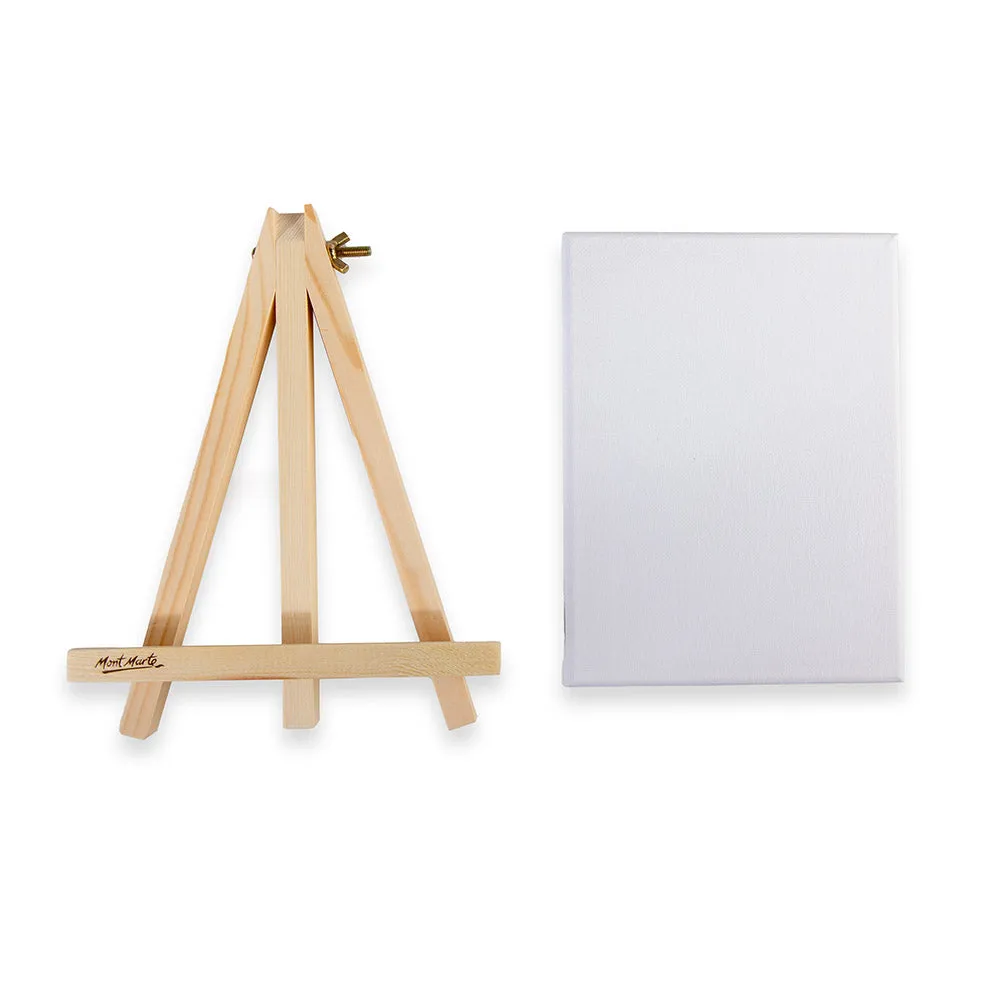 Easel and Canvas Discovery Small 15 x 20cm (5.9 x 7.9in)