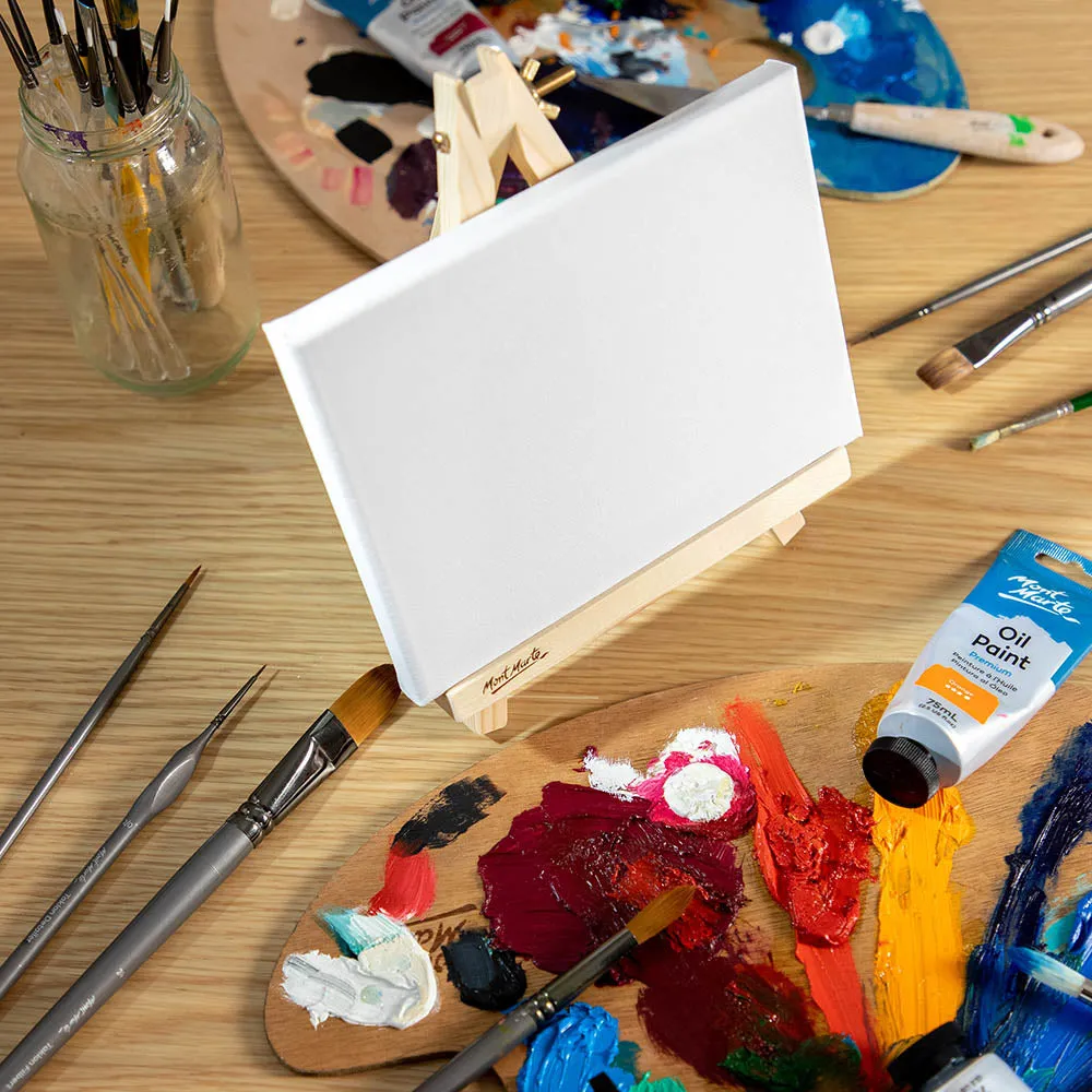 Easel and Canvas Discovery Small 15 x 20cm (5.9 x 7.9in)
