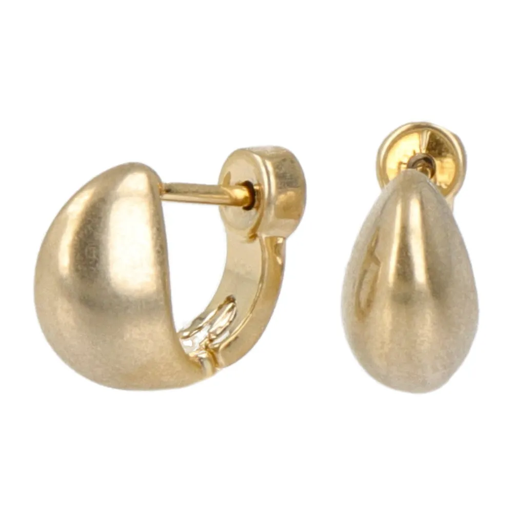 Egg Hoop Smooth Touch Earrings