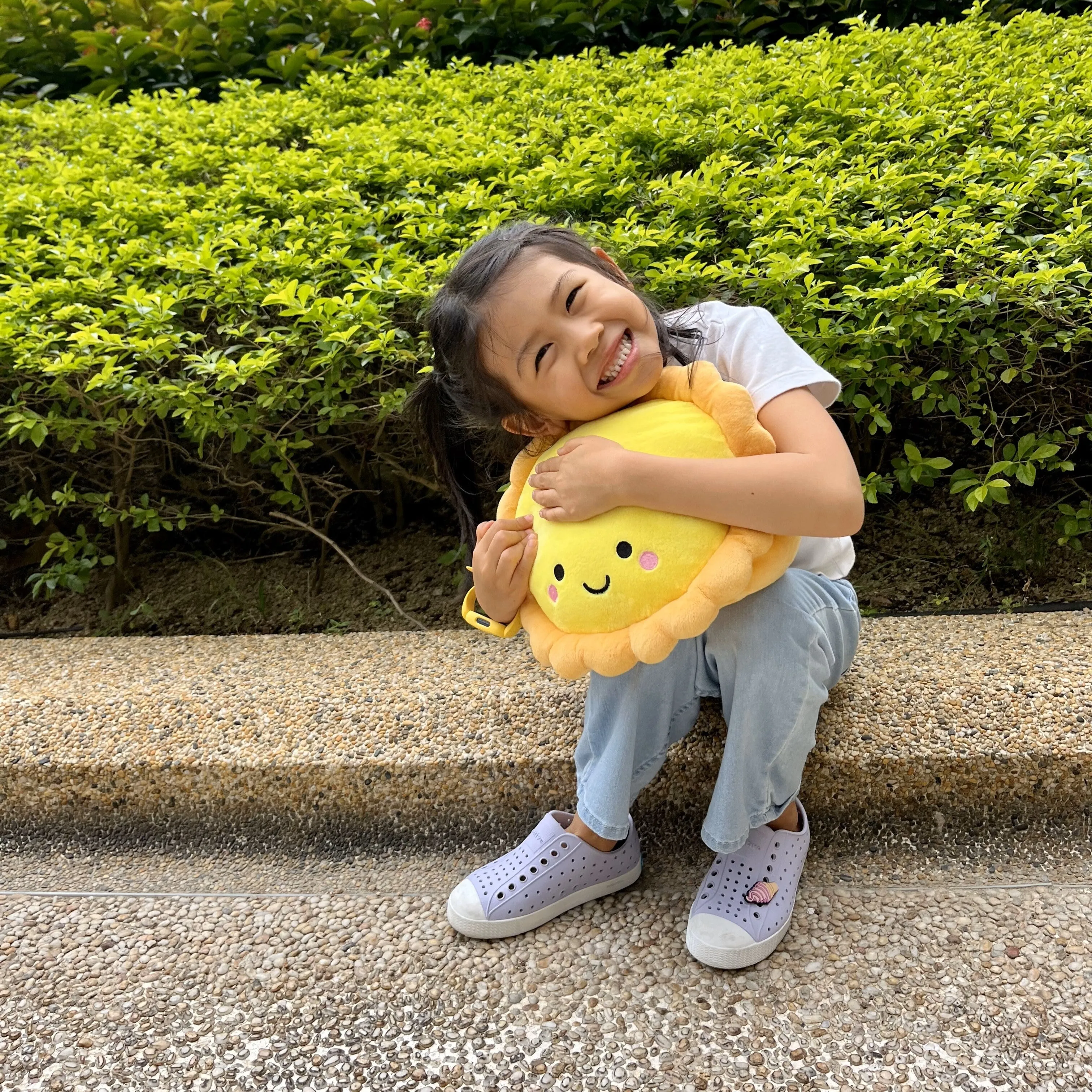 Egg Tart Plushie Snuggle Buddy