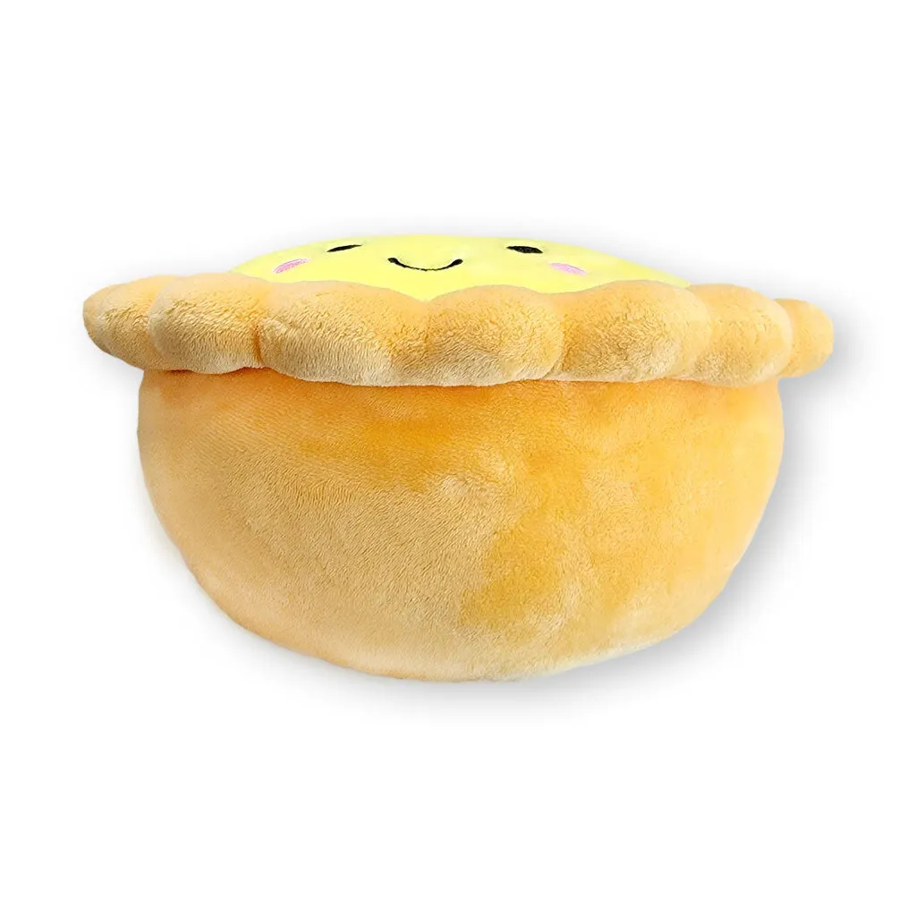 Egg Tart Plushie Snuggle Buddy
