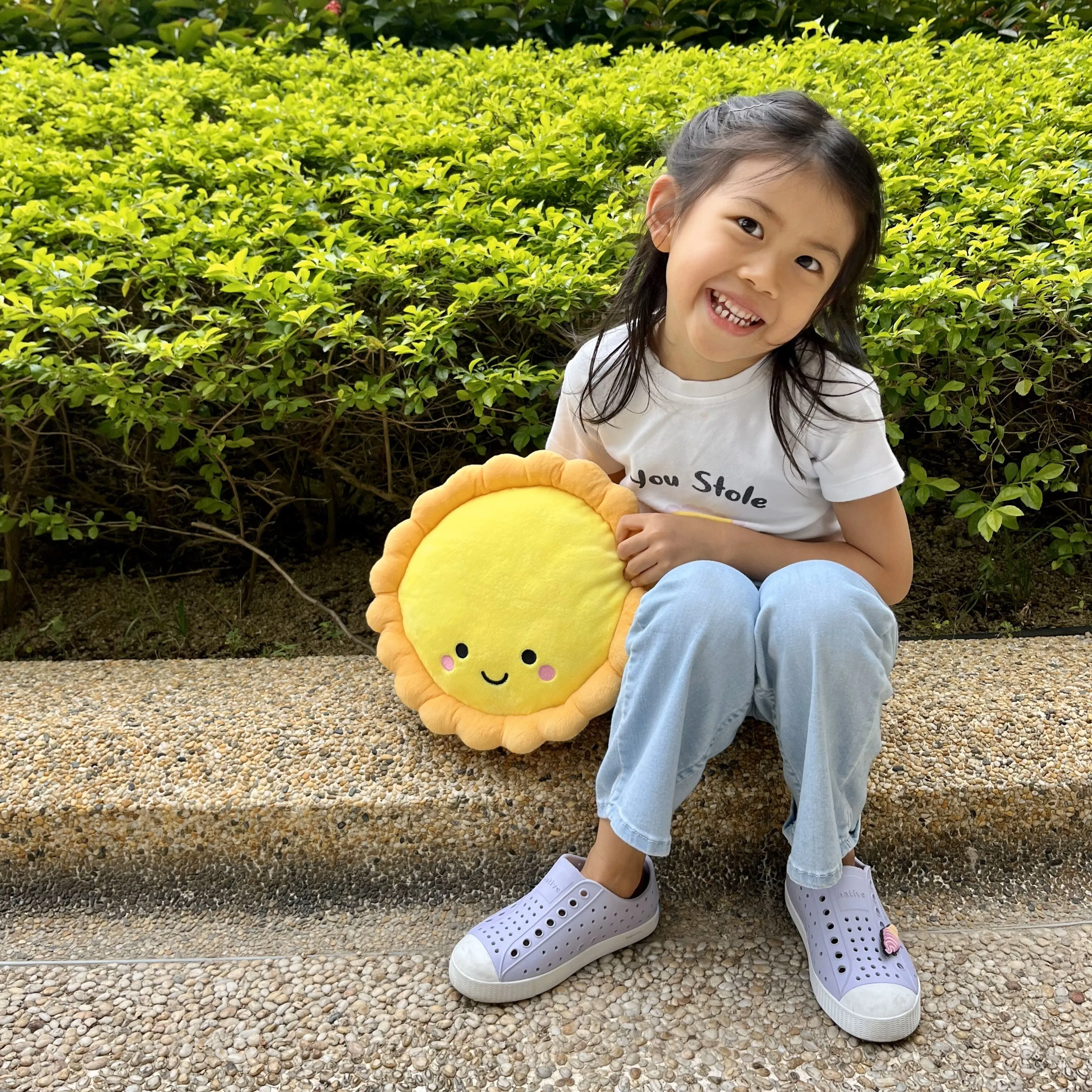 Egg Tart Plushie Snuggle Buddy