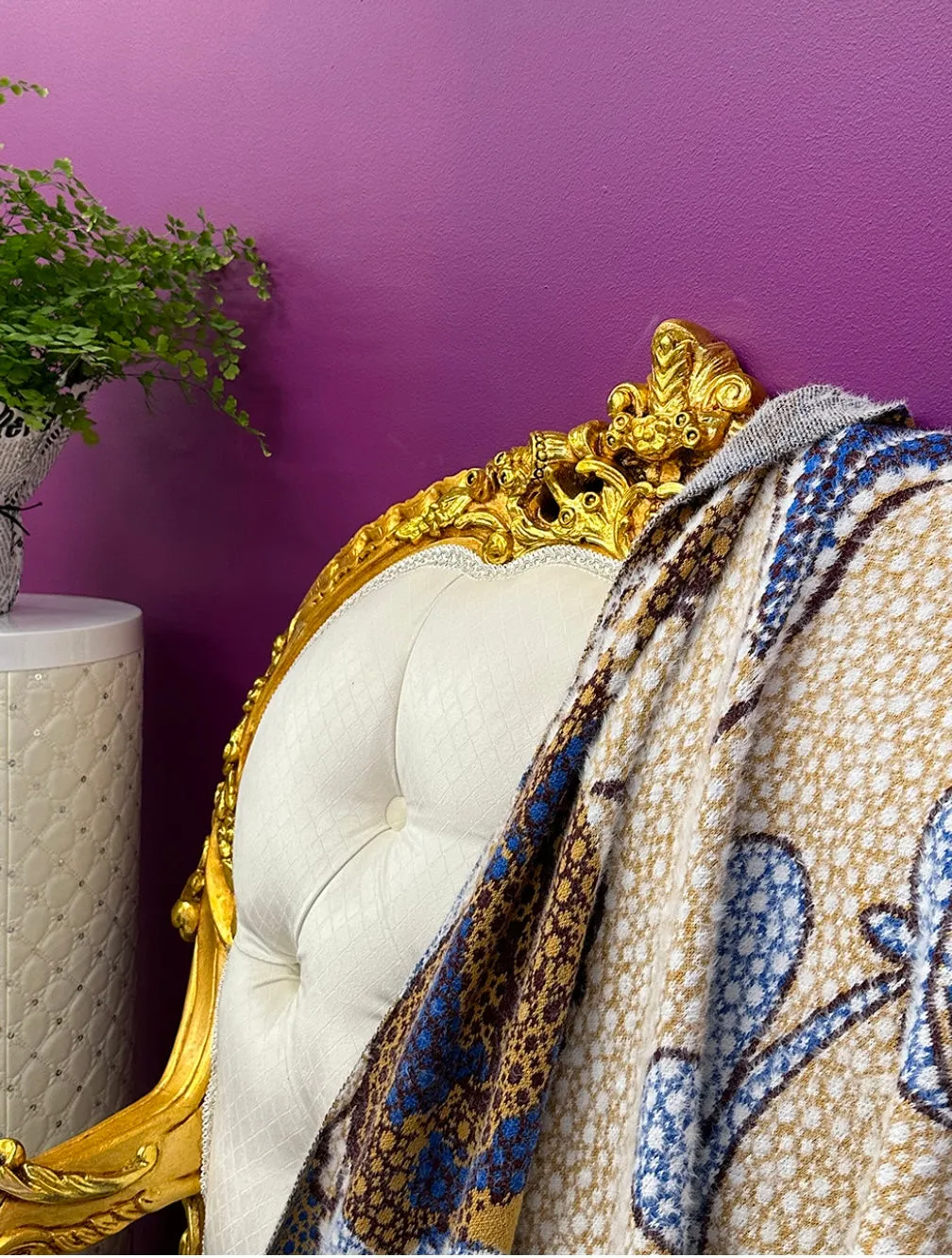 Feather Yarn Throw - Bianca Gardiner-Dodd