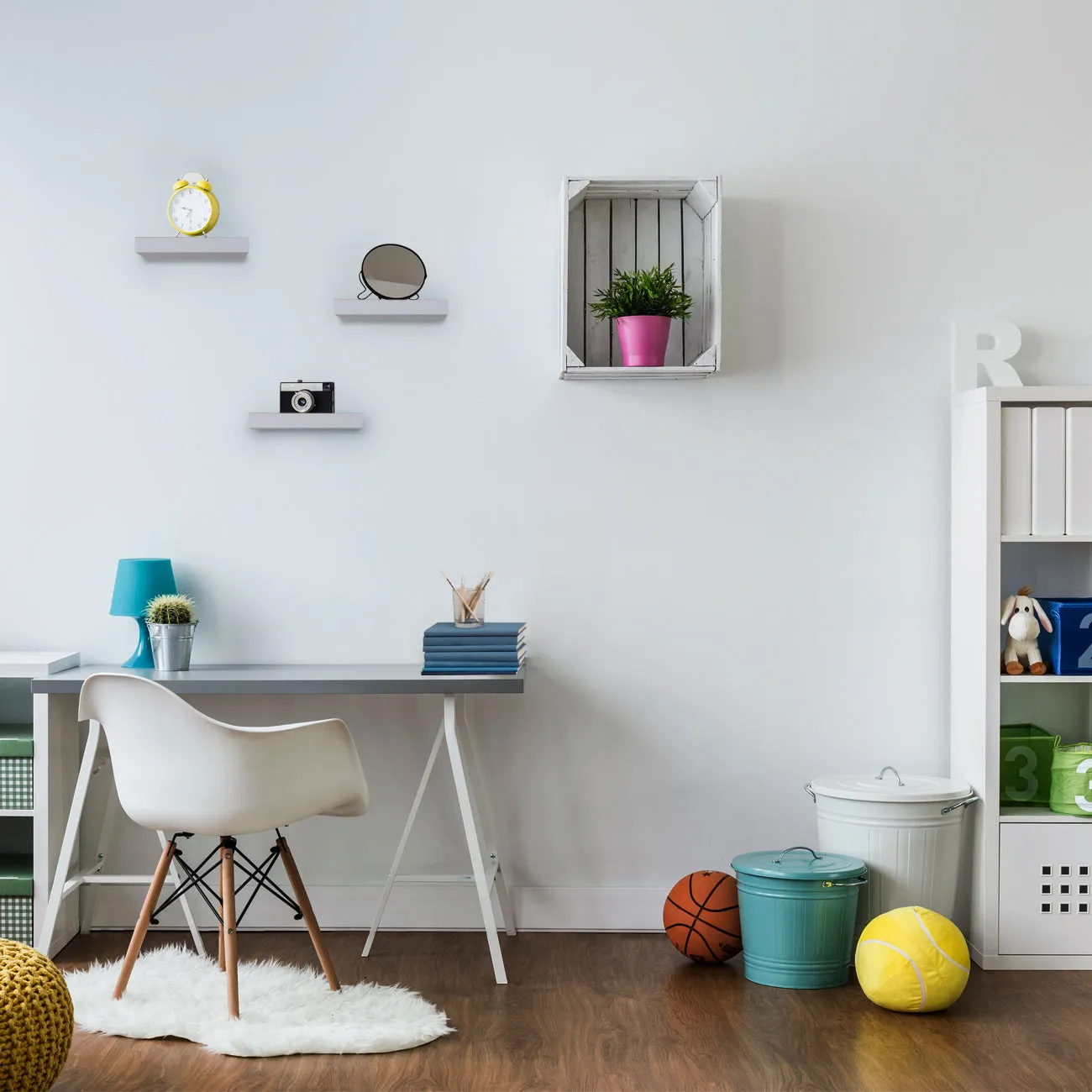 Floating Square Shelves (3 Pack)