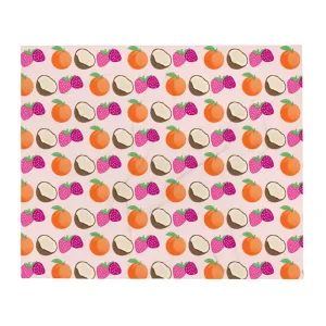 Fruity Lesbian Throw Blanket