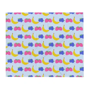 Fruity Pansexual Throw Blanket