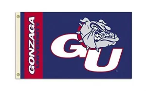 Gonzaga Bulldogs College Premium Flag