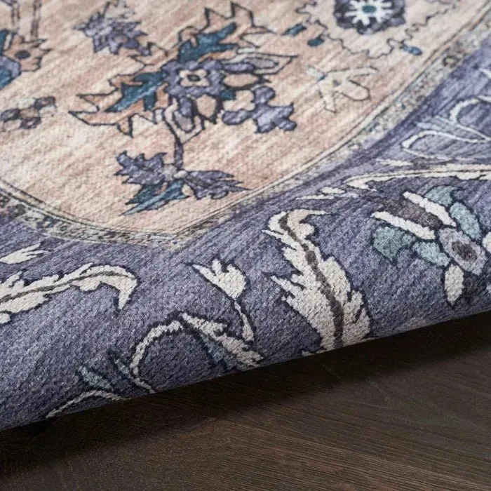 Grand Washables GRW03 Teal/Blue Rug
