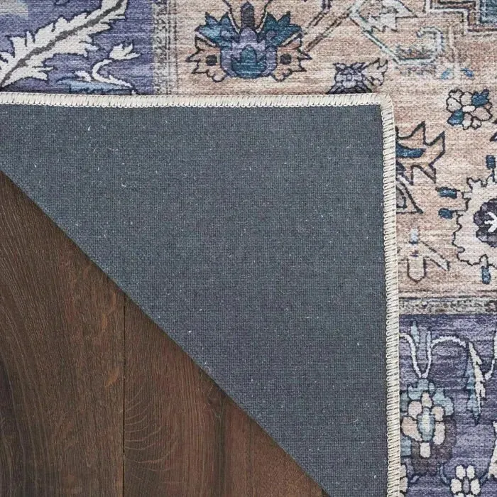Grand Washables GRW03 Teal/Blue Rug