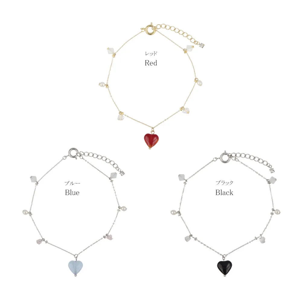 Heart Charm Bracelet