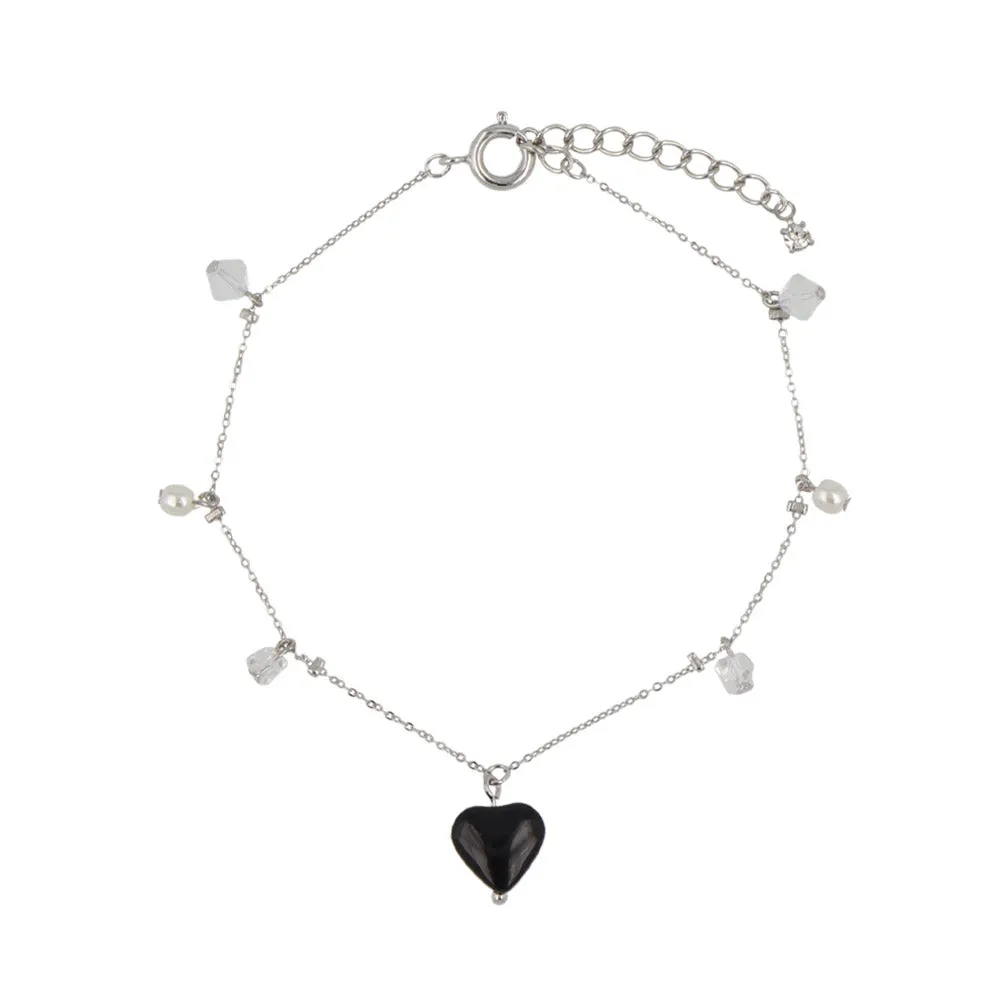 Heart Charm Bracelet