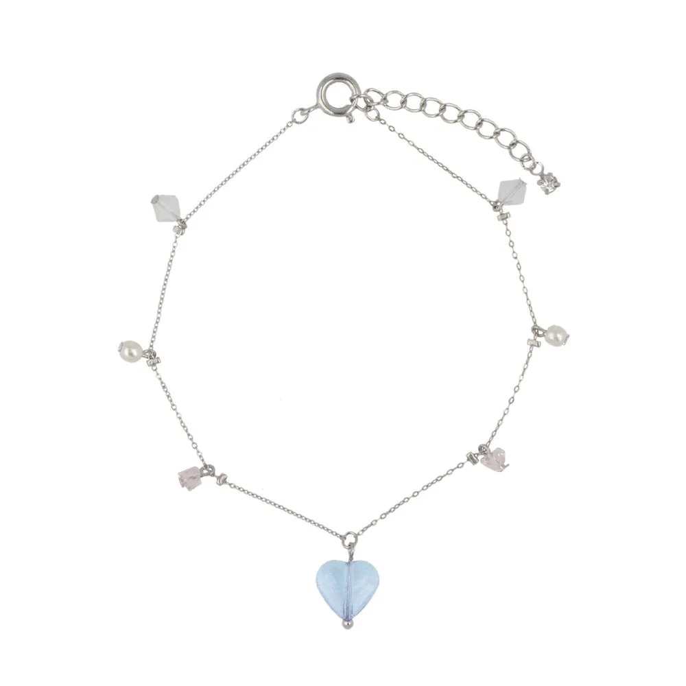 Heart Charm Bracelet