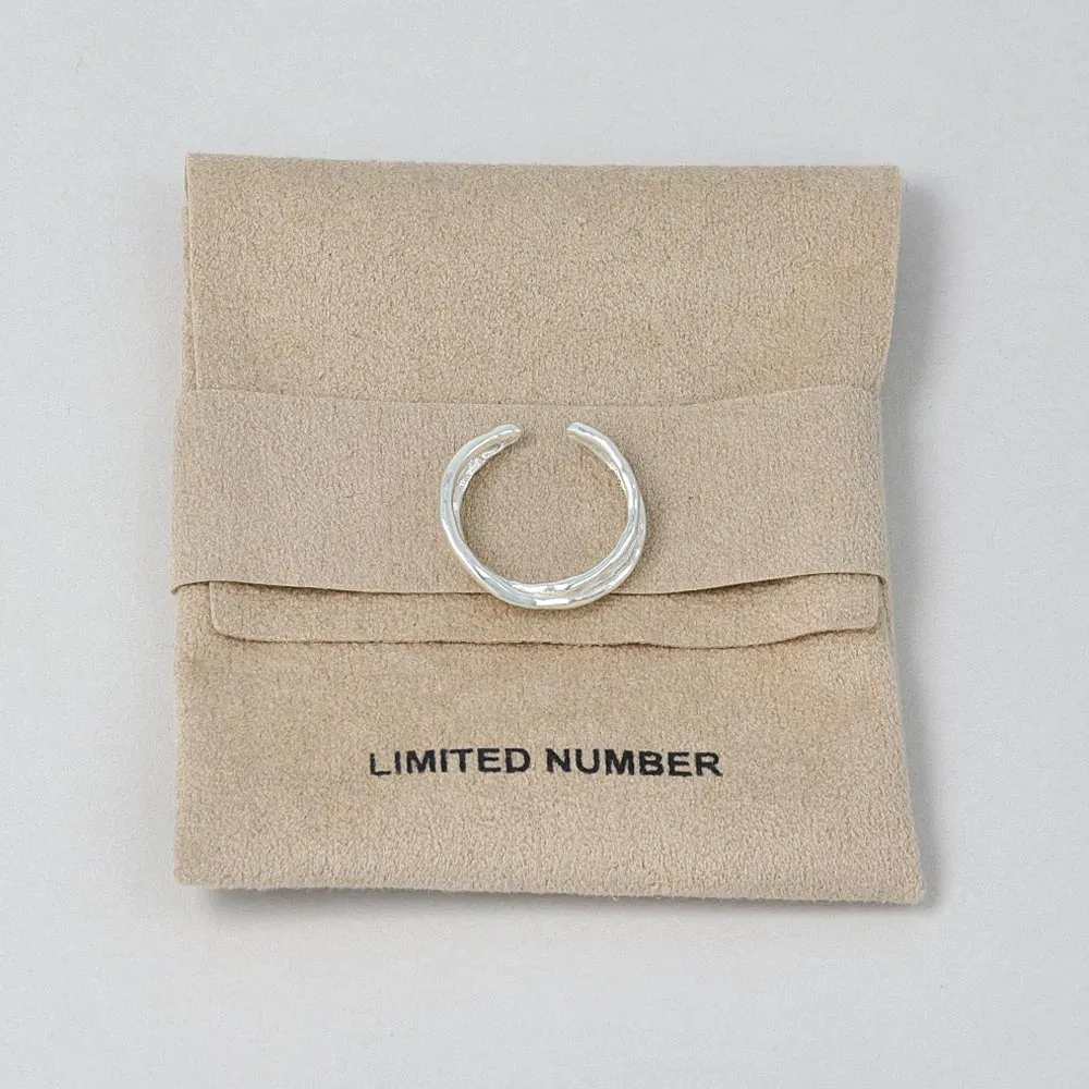 Irregular Cross Open Ring