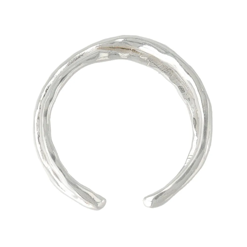 Irregular Cross Open Ring