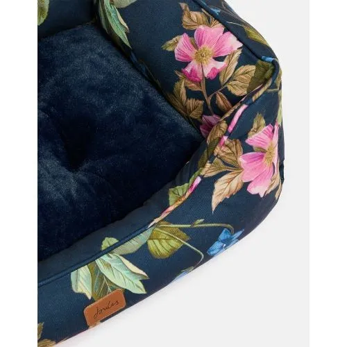 Joules Floral Dog Bed - Medium