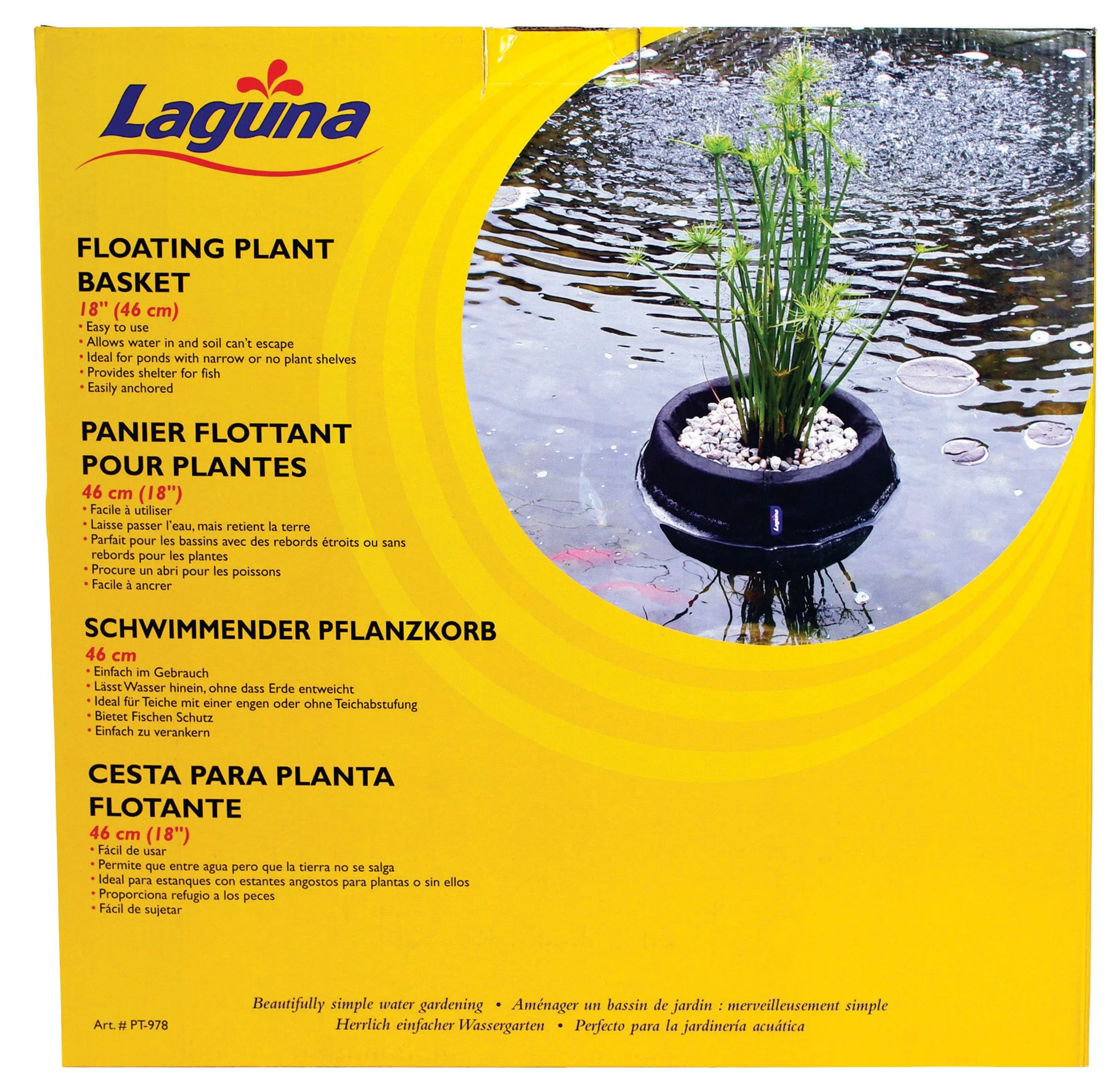 Laguna Floating Pond Basket Large