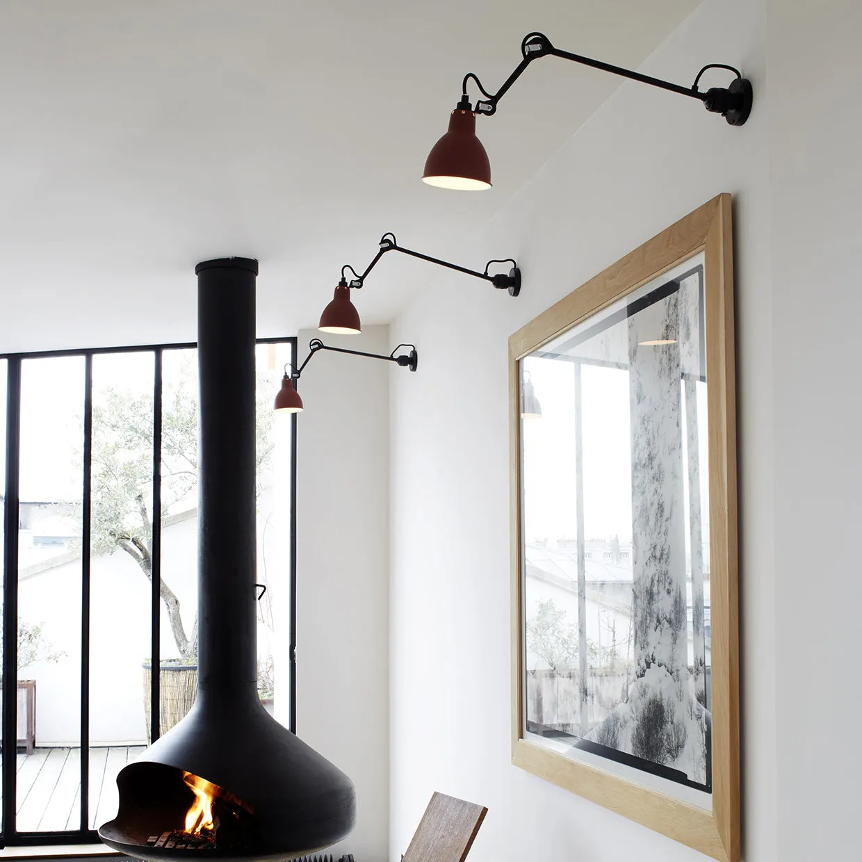 Lampe Gras N°304L Wall Sconce