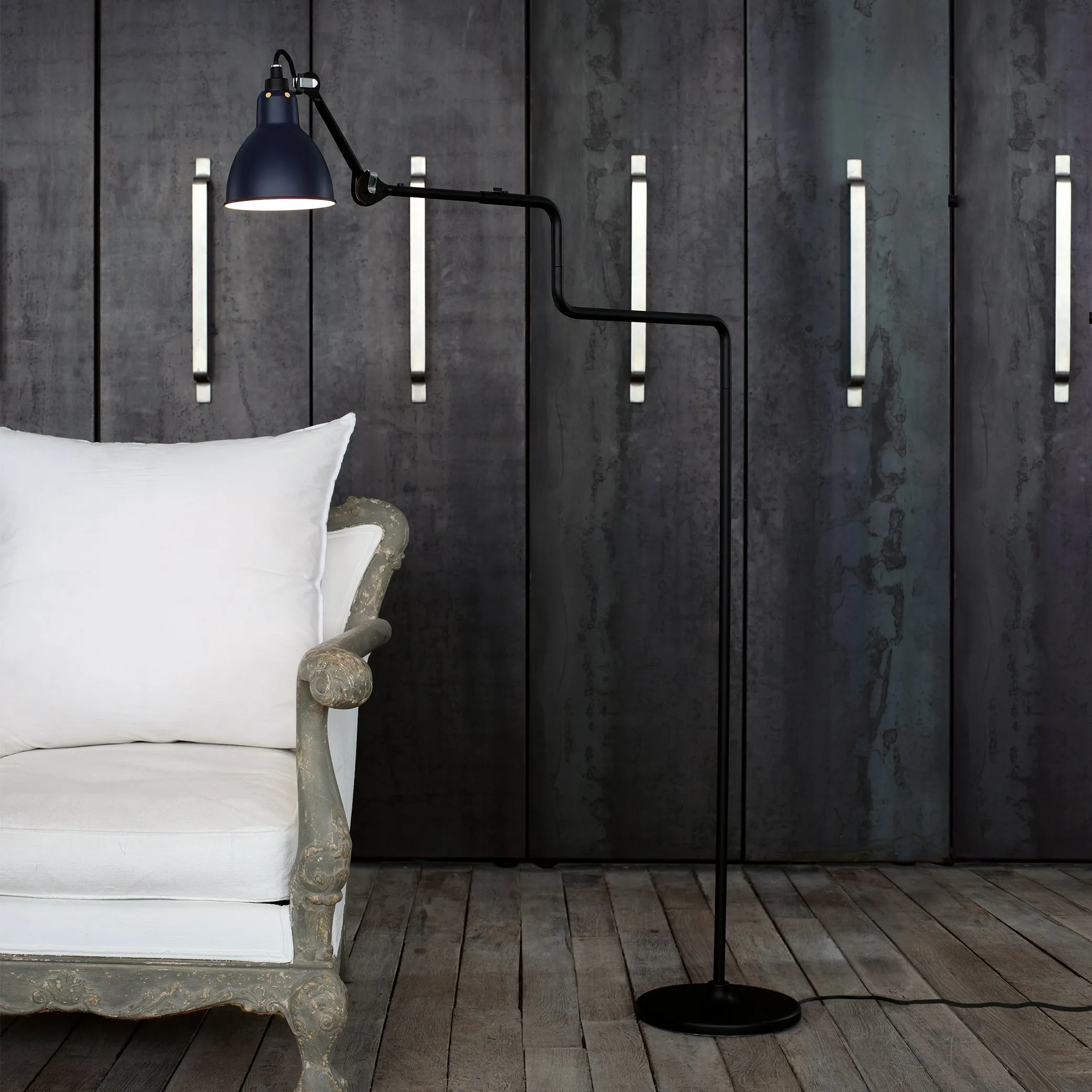 Lampe Gras N°411 Floor Lamp