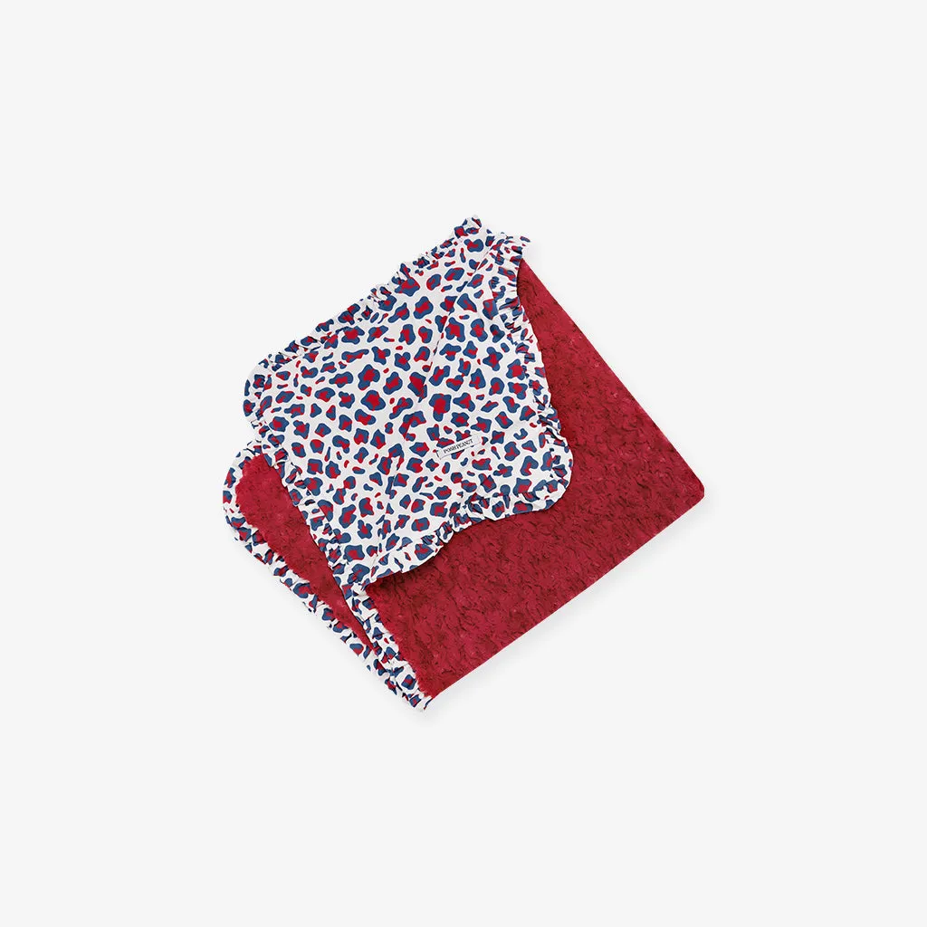 Liberty Grace Minky Ruffled Luxette Patoo® Blanket
