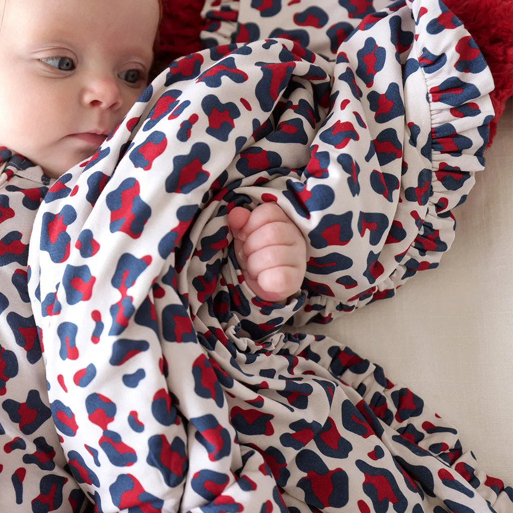 Liberty Grace Minky Ruffled Luxette Patoo® Blanket