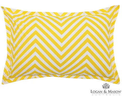 Logan & Mason Marley Yellow Duvet Cover Set