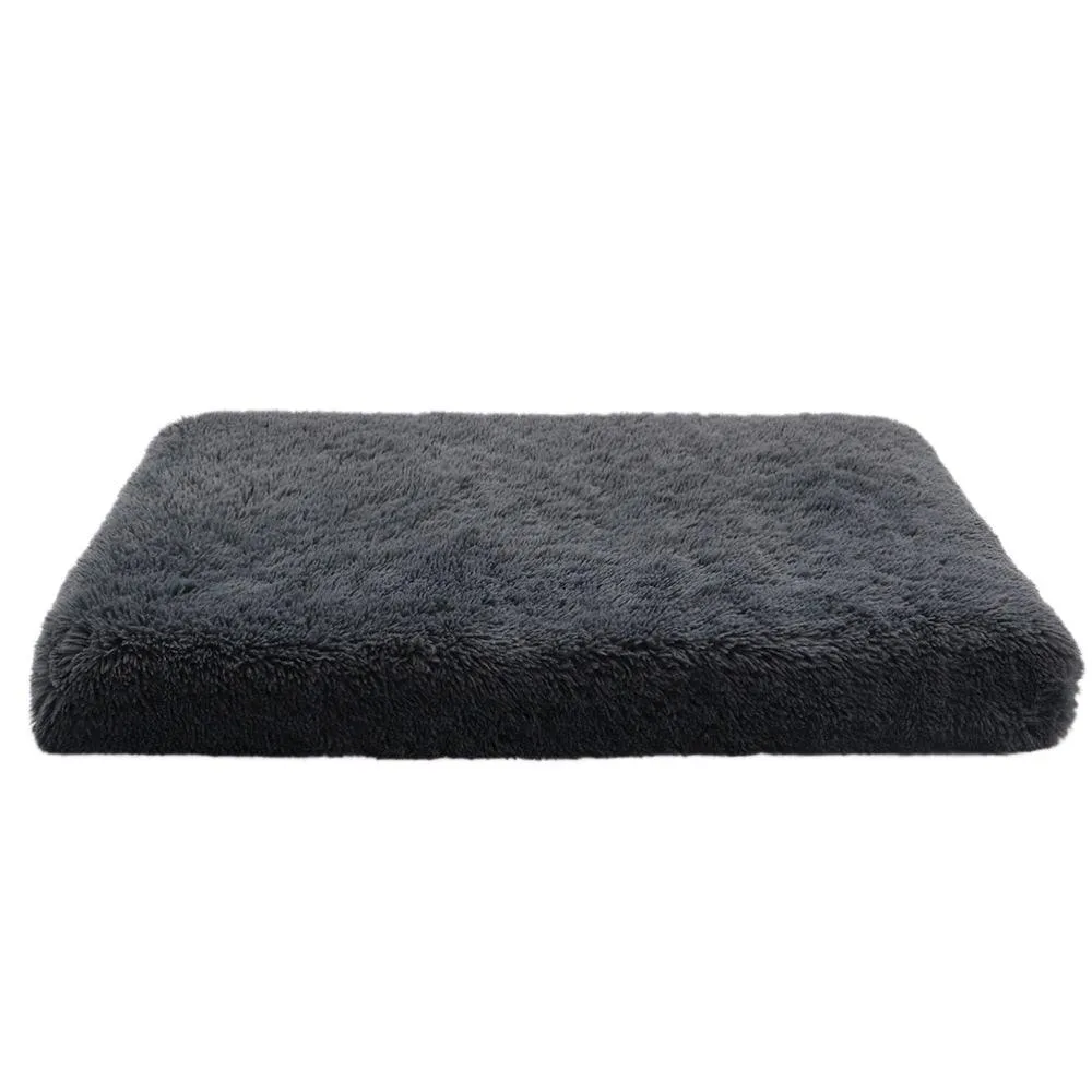Long Plush Pet Mattress with Removable Washable Cover