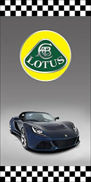 Lotus Auto Dealer Vertical Avenue Pole Banner Signs