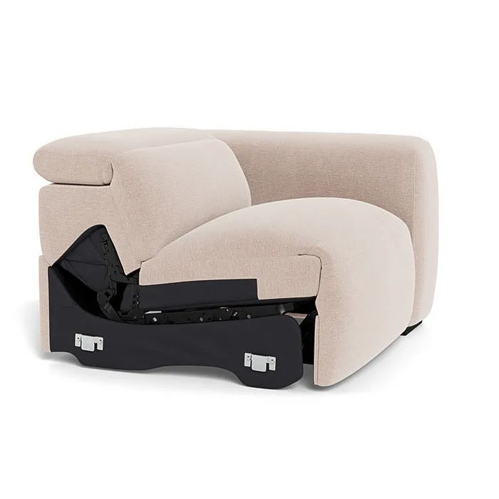 Madison 1.5 Seater Power Motion LHF or RHF with Power Headrest in Fabric