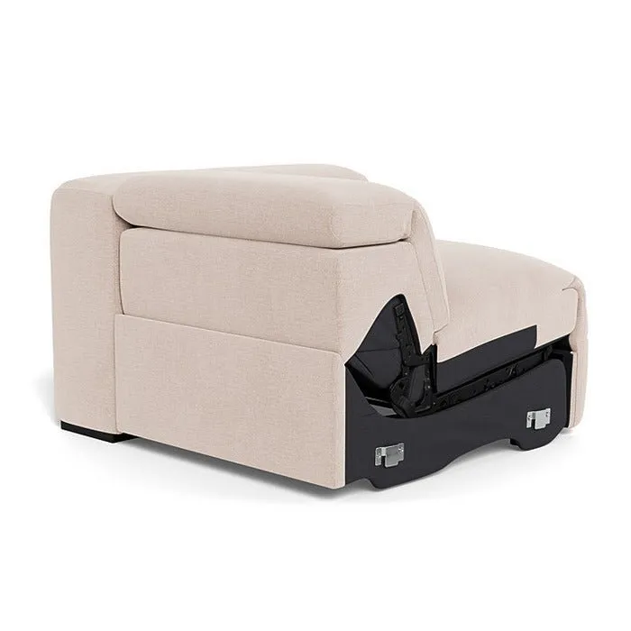 Madison 1.5 Seater Power Motion LHF or RHF with Power Headrest in Fabric