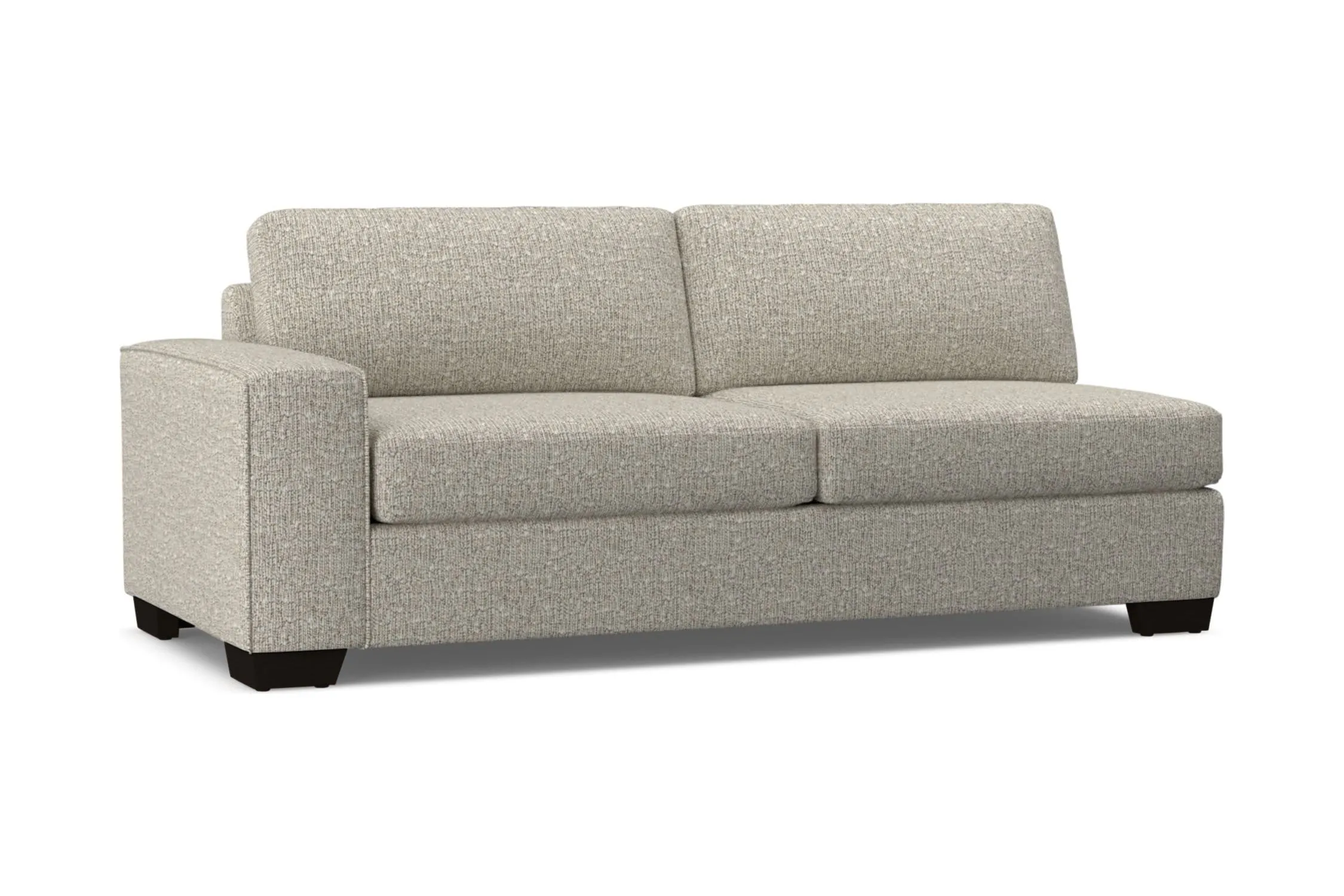 Melrose Left Arm Sofa :: Leg Finish: Espresso / Configuration: LAF - Chaise on the Left