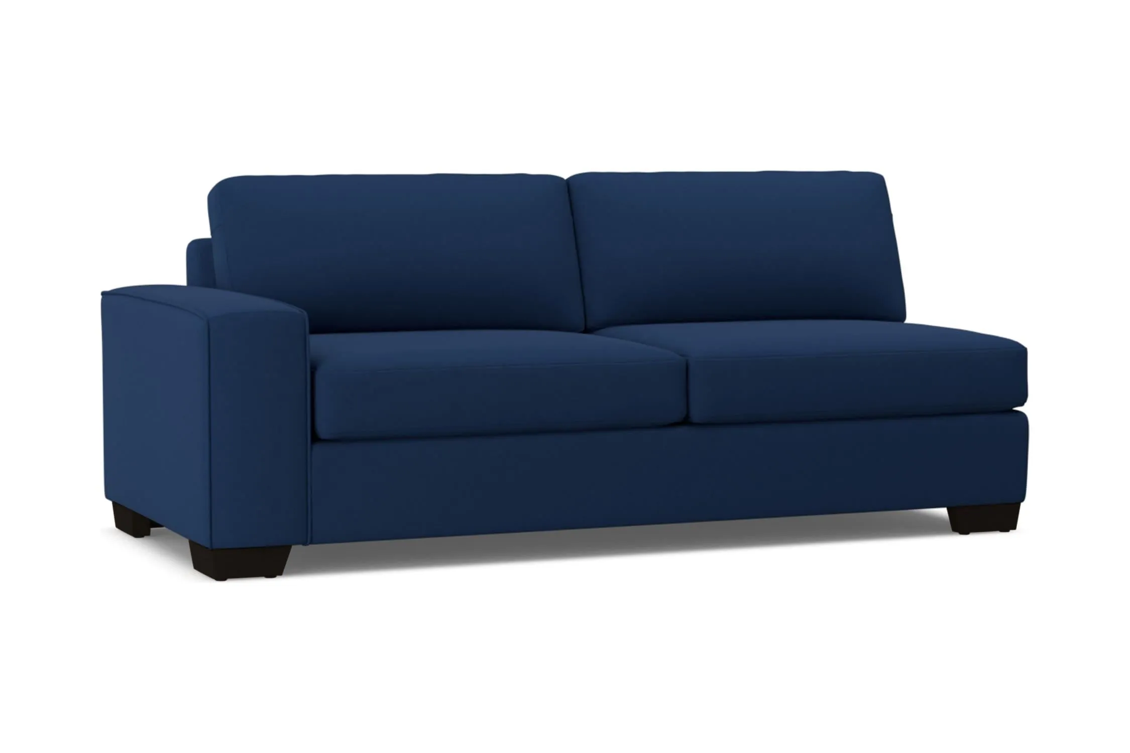 Melrose Left Arm Sofa :: Leg Finish: Espresso / Configuration: LAF - Chaise on the Left