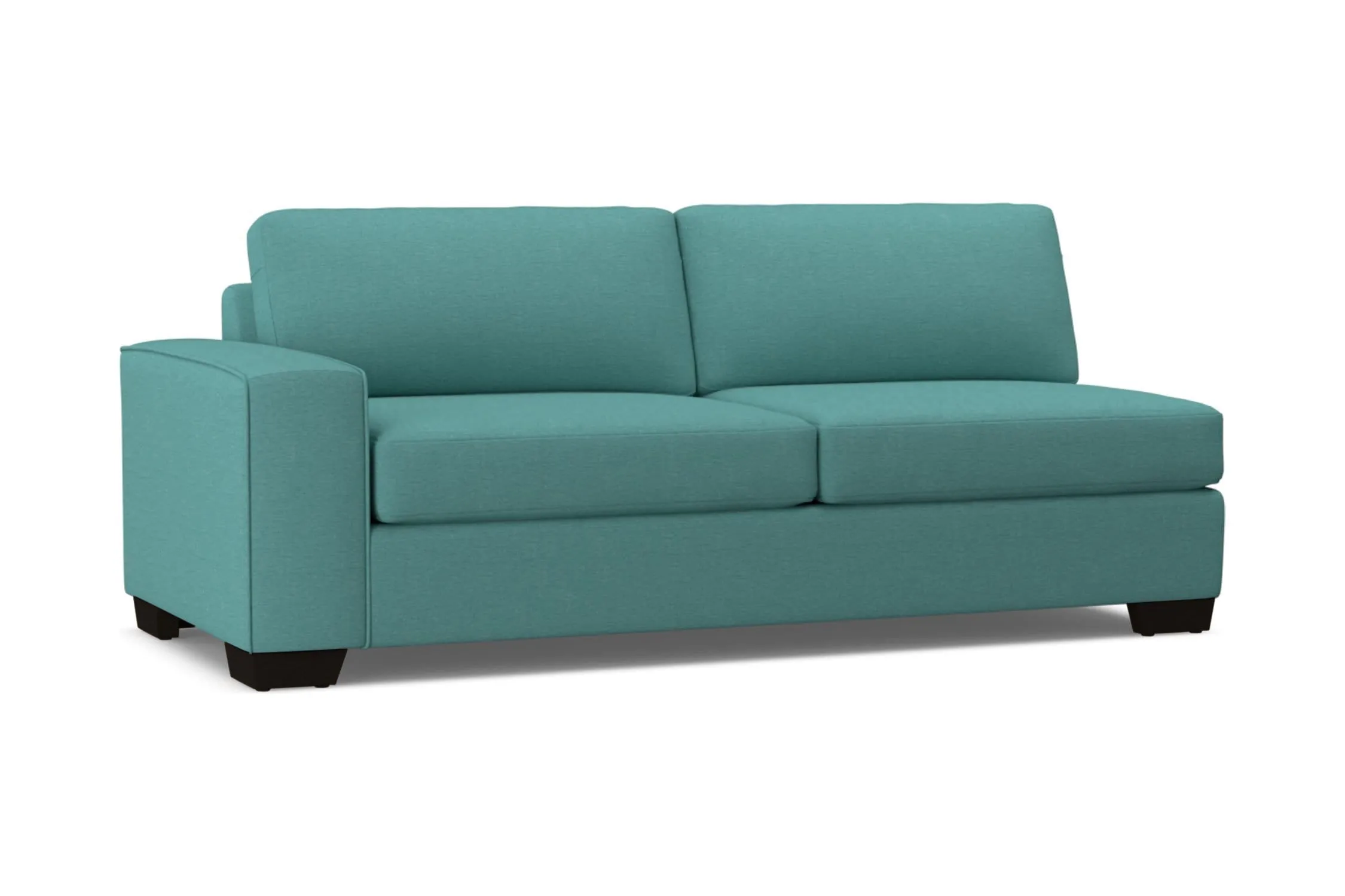 Melrose Left Arm Sofa :: Leg Finish: Espresso / Configuration: LAF - Chaise on the Left