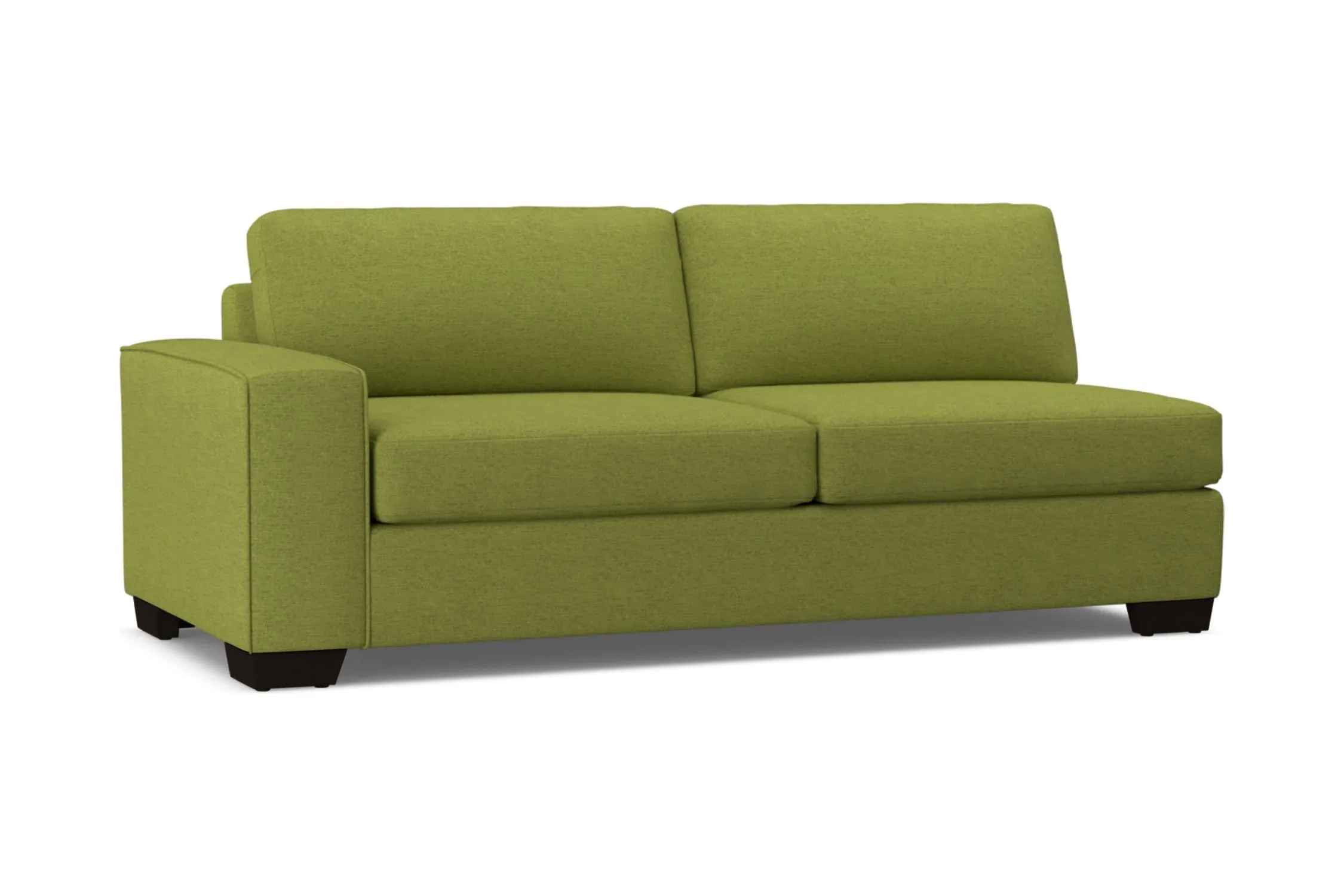 Melrose Left Arm Sofa :: Leg Finish: Espresso / Configuration: LAF - Chaise on the Left
