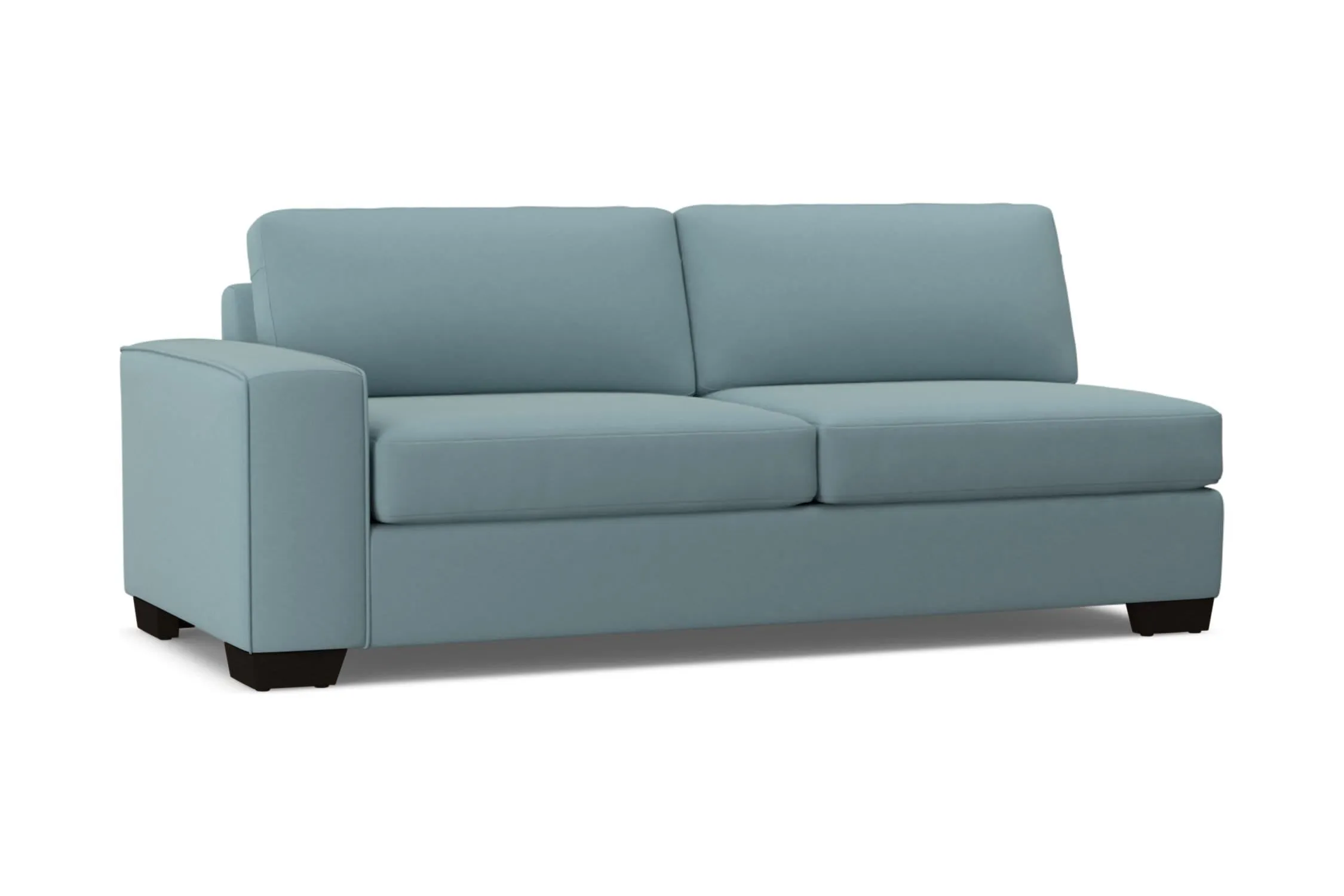 Melrose Left Arm Sofa :: Leg Finish: Espresso / Configuration: LAF - Chaise on the Left