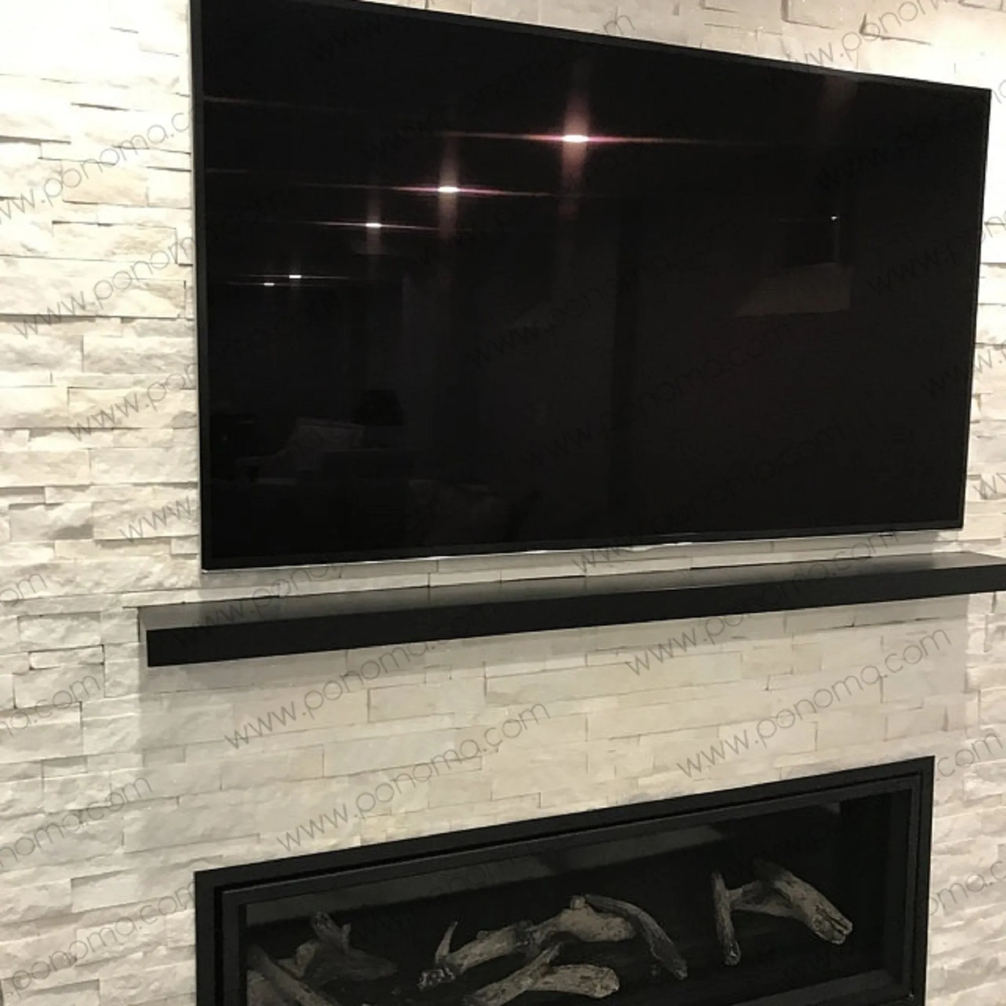 Metal shelves 33"- 37" (cm. 83.8 - 94) made-to-order Ponoma®