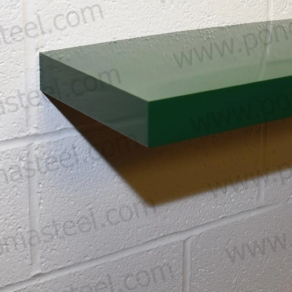 Metal shelves 53"- 62" (cm. 135 - 157,5) made-to-order floating shelves Ponoma®