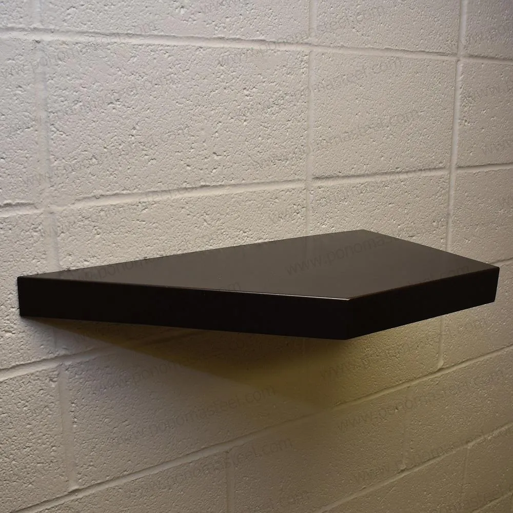 Metal shelves 53"- 62" (cm. 135 - 157,5) made-to-order floating shelves Ponoma®
