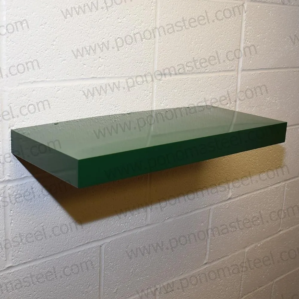 Metal shelves 53"- 62" (cm. 135 - 157,5) made-to-order floating shelves Ponoma®