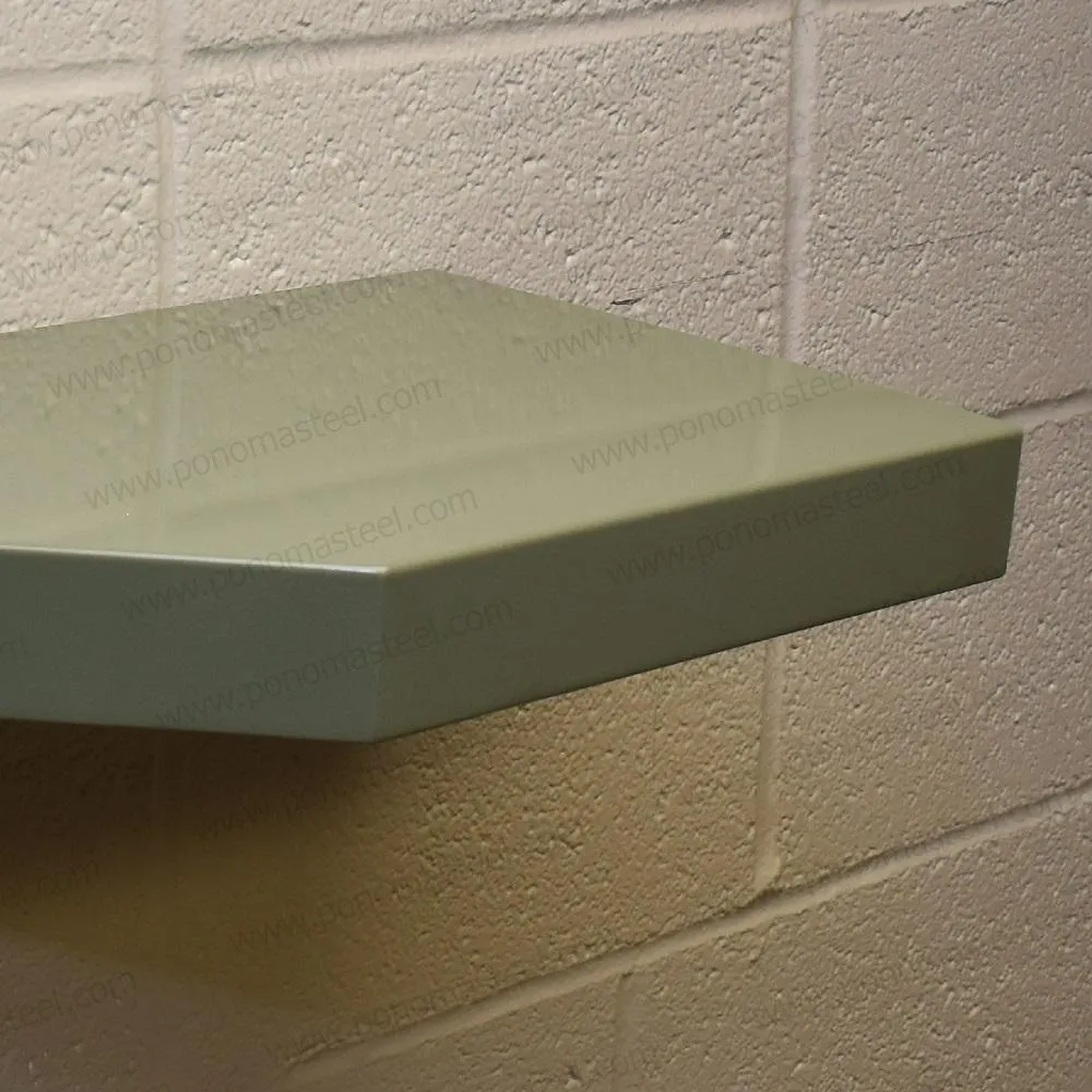 Metal shelves 53"- 62" (cm. 135 - 157,5) made-to-order floating shelves Ponoma®