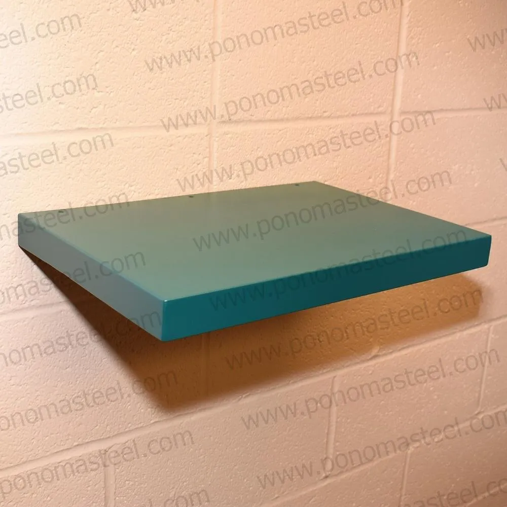 Metal shelves 53"- 62" (cm. 135 - 157,5) made-to-order floating shelves Ponoma®