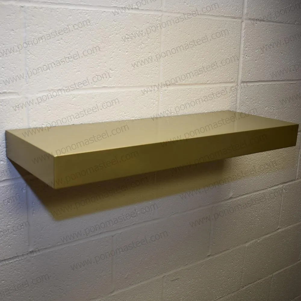 Metal shelves 53"- 62" (cm. 135 - 157,5) made-to-order floating shelves Ponoma®