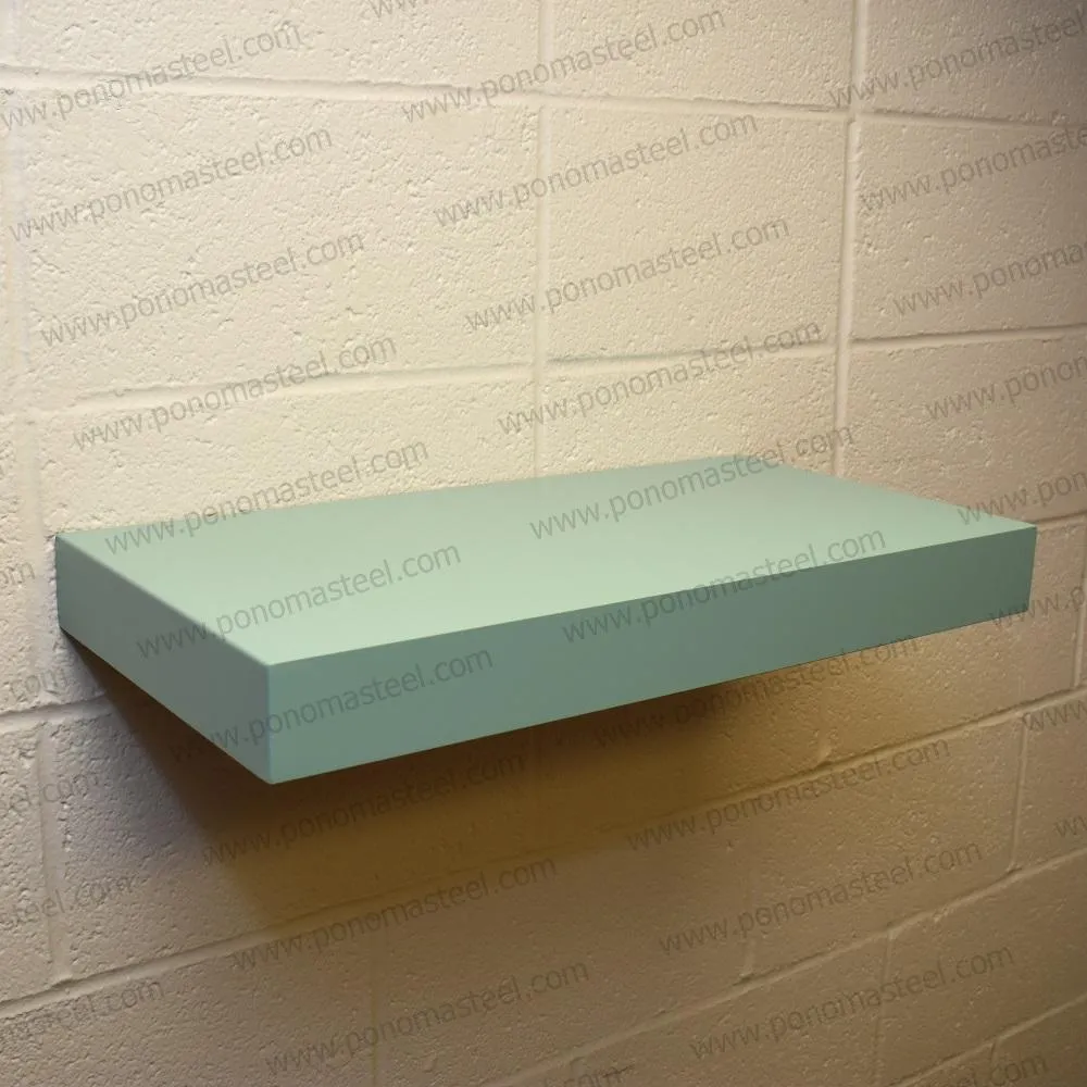 Metal shelves 53"- 62" (cm. 135 - 157,5) made-to-order floating shelves Ponoma®