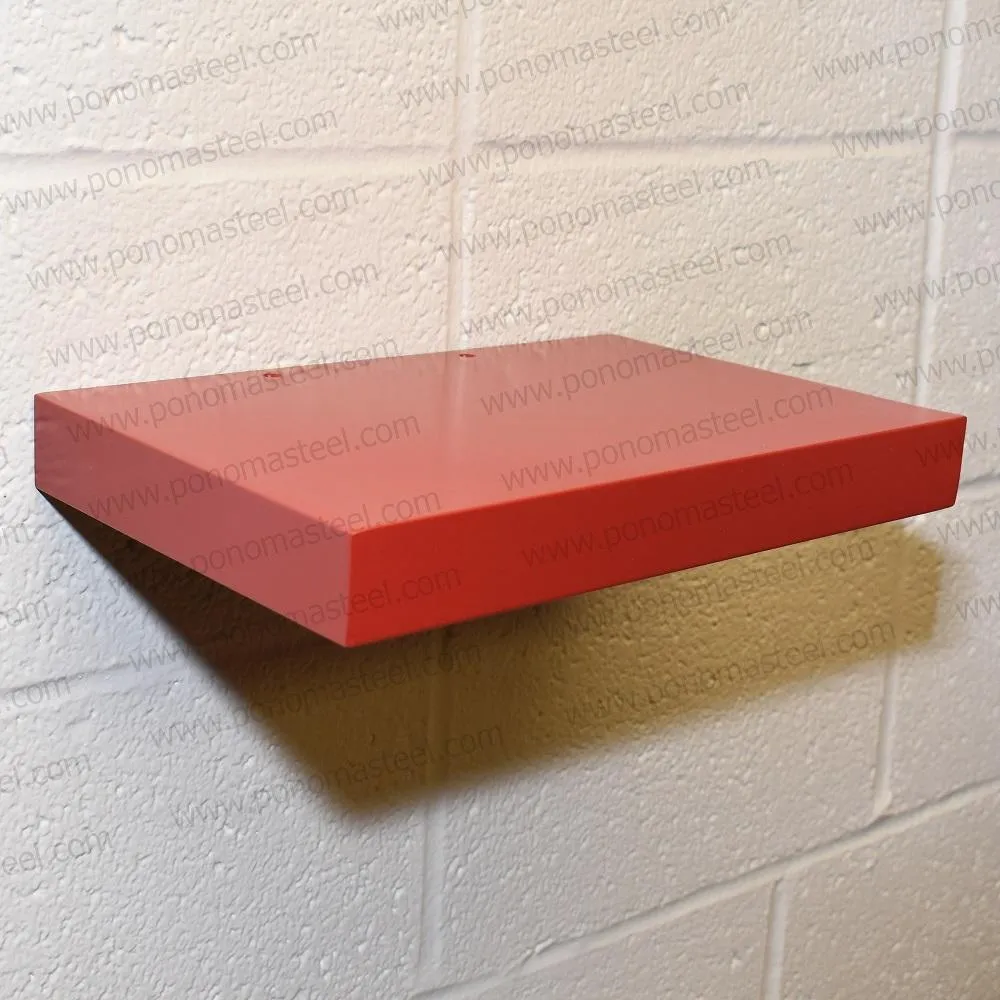 Metal shelves 53"- 62" (cm. 135 - 157,5) made-to-order floating shelves Ponoma®