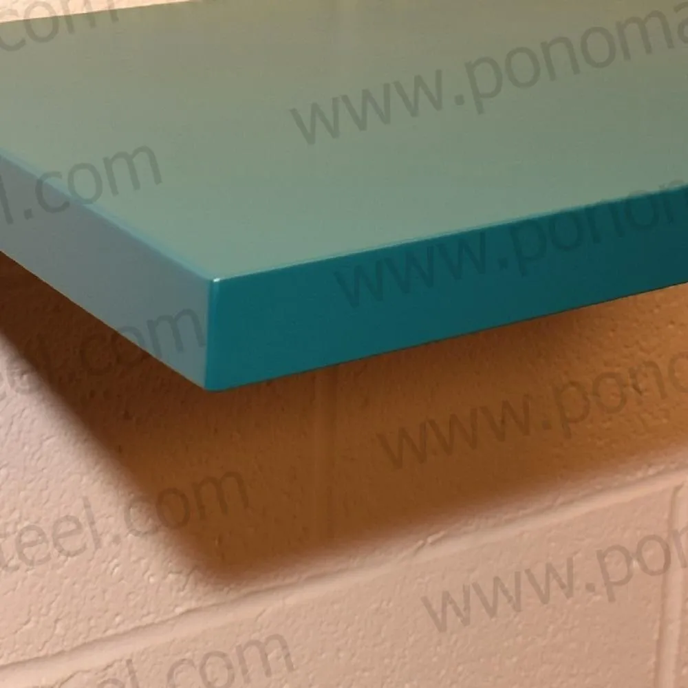 Metal shelves 53"- 62" (cm. 135 - 157,5) made-to-order floating shelves Ponoma®