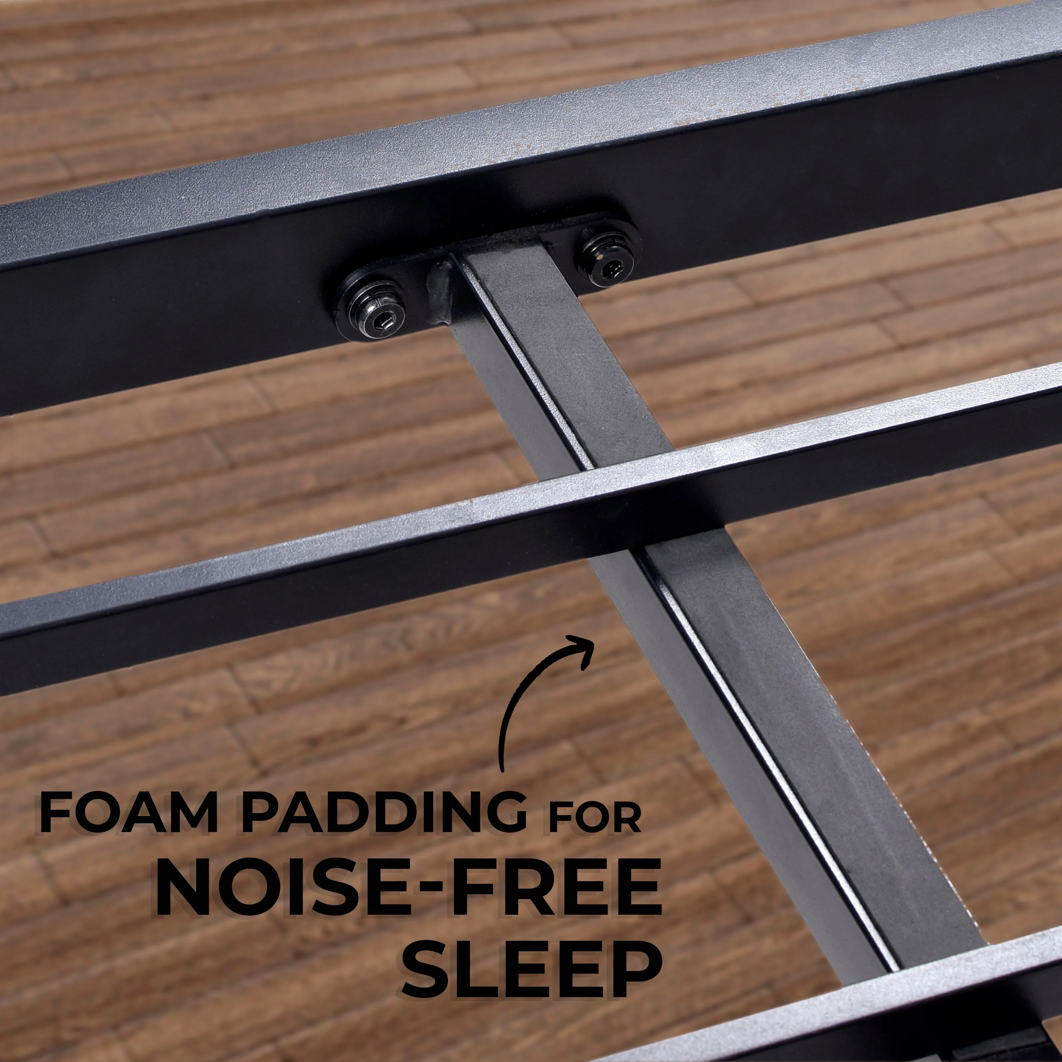 Minimalist Bed Frame - Black