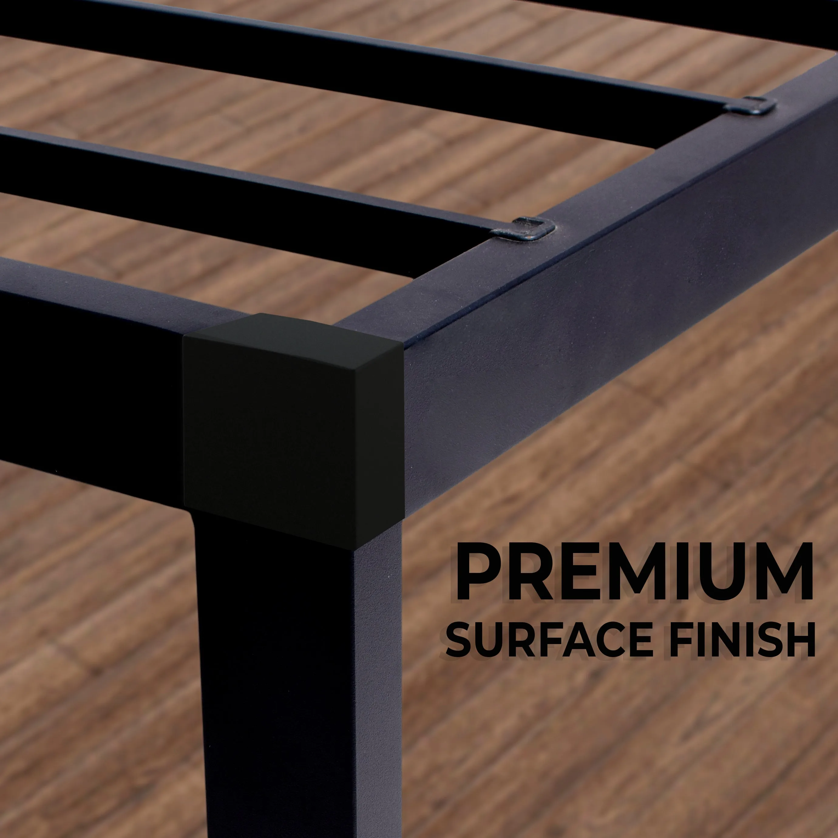 Minimalist Bed Frame - Black