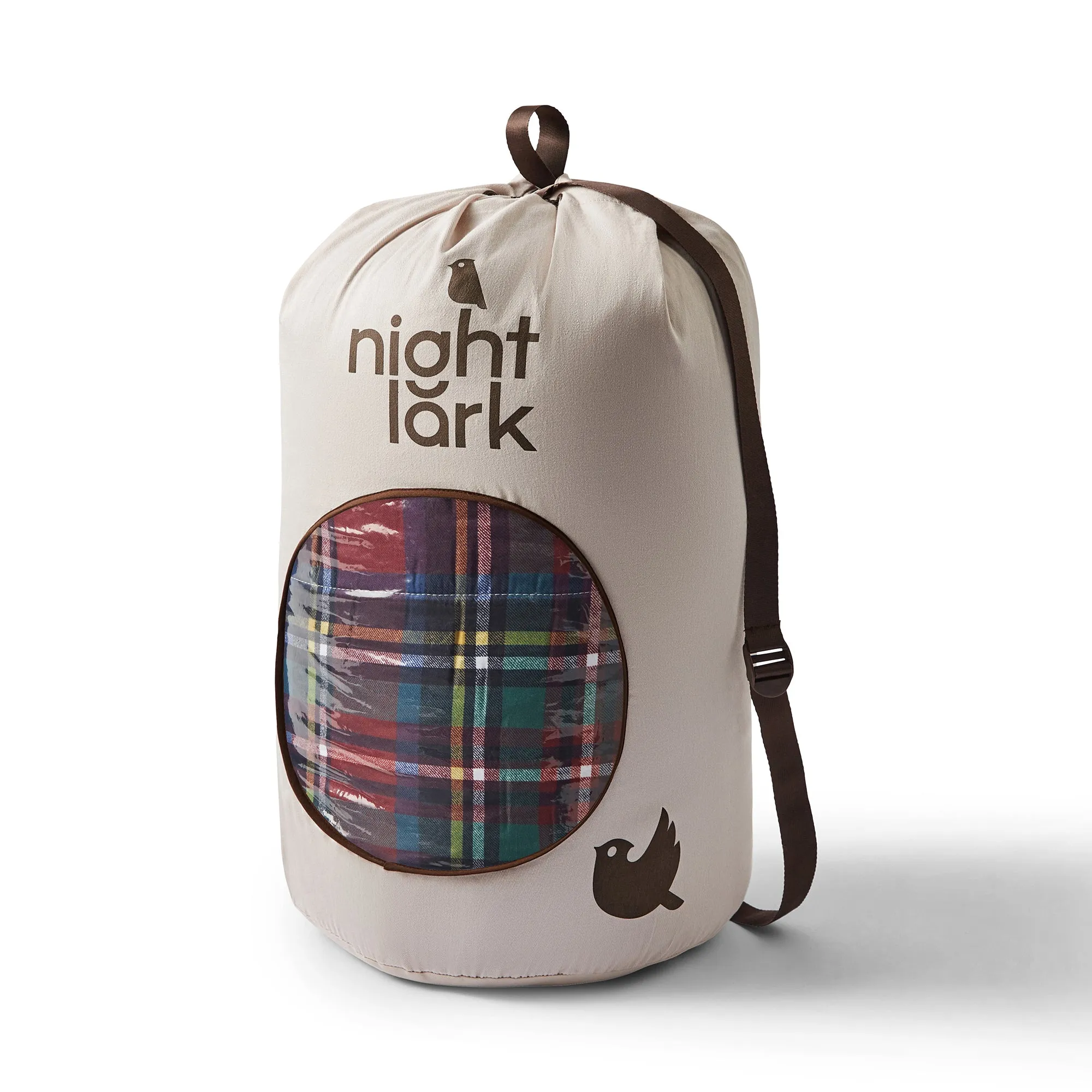 Night Lark® Classic Tartan Coverless Duvet Set