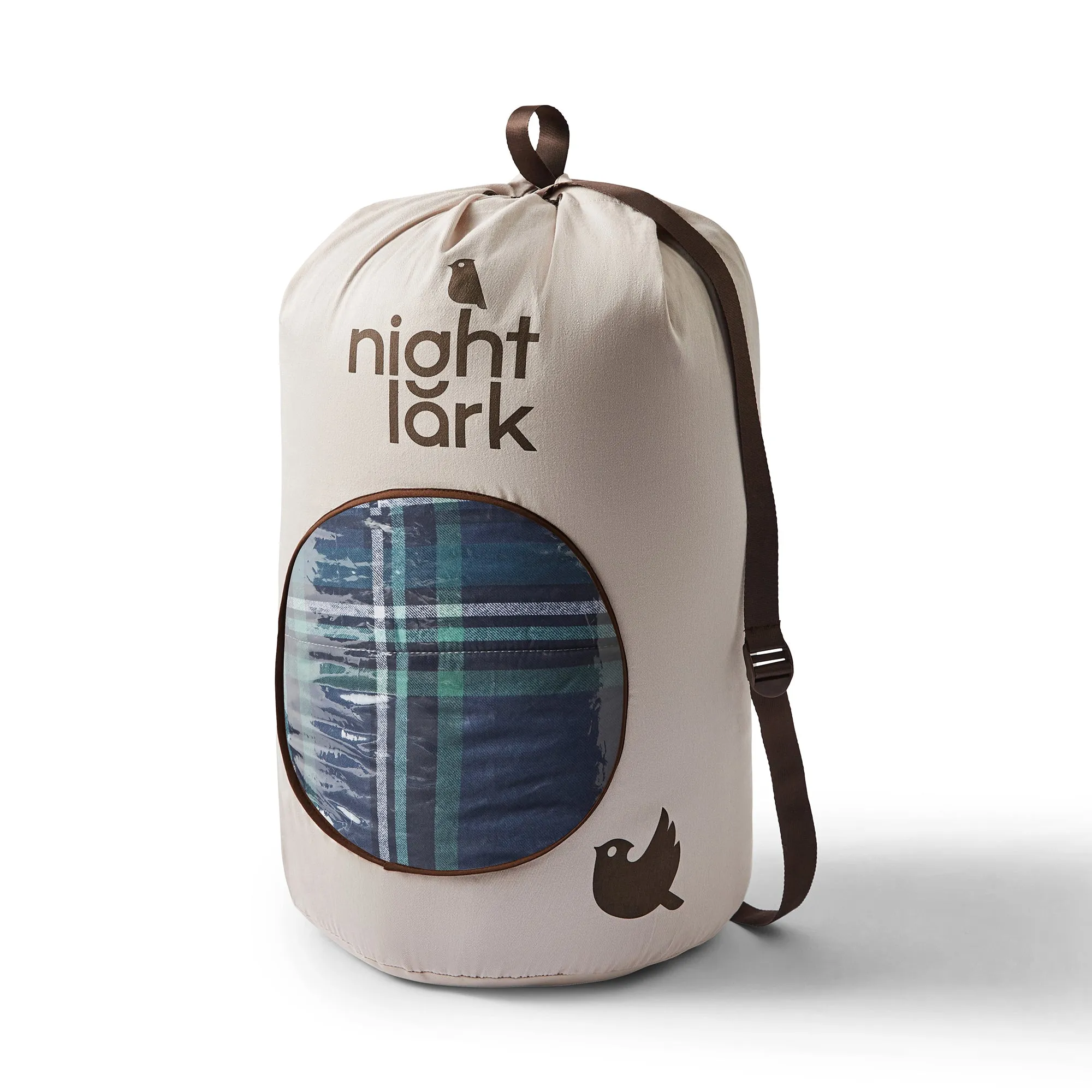 Night Lark® Classic Tartan Coverless Duvet Set