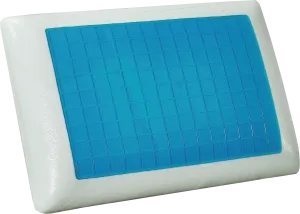 Novus Memory Foam Pillow with Cool Gel Technology, 40x60x13cm